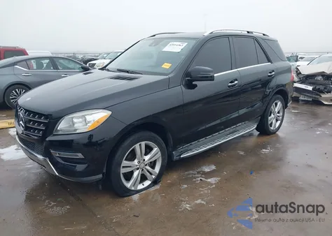 2015 Mercedes-Benz Ml 350 из США, поврежденный, VIN 4JGDA5JBXFA588256